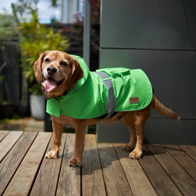 KAZOO COAT RAINY DAYS NEON GREEN 66
