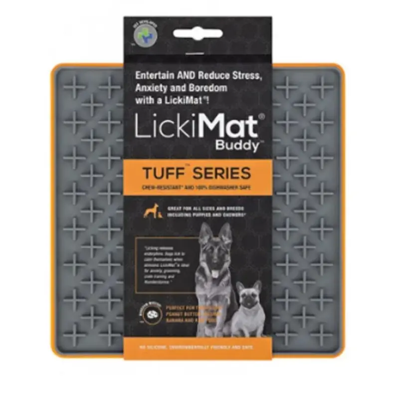 LICKIMAT BUDDY TUFF ORANGE