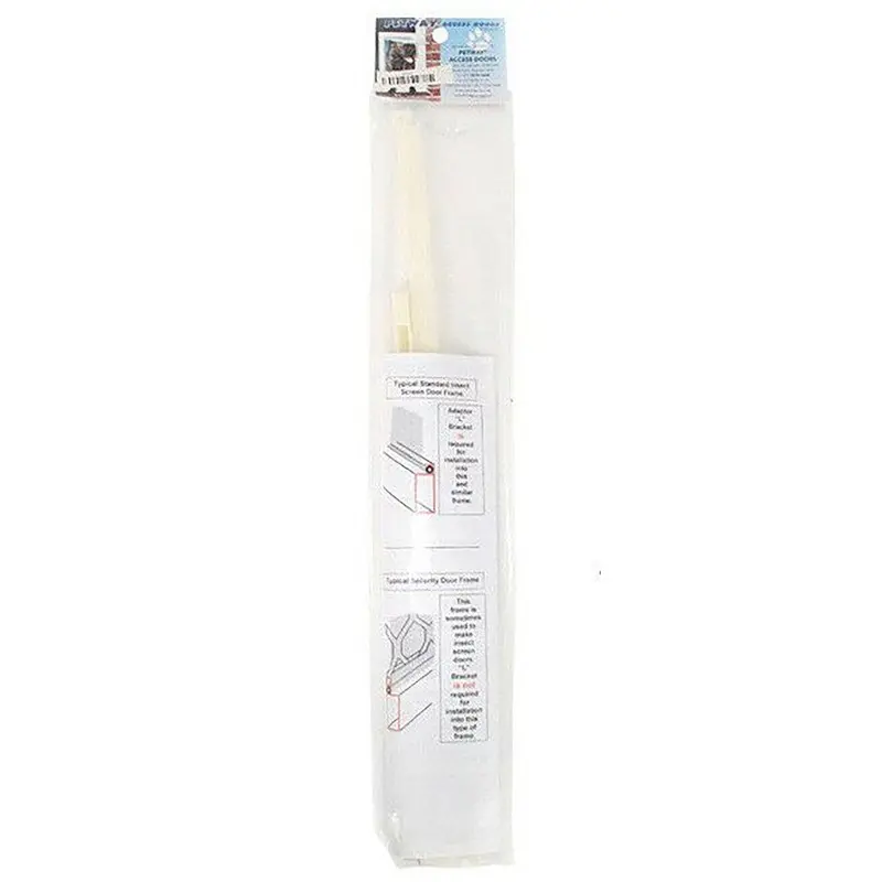 PETWAY PET DOOR L BRACKET MEDIUM