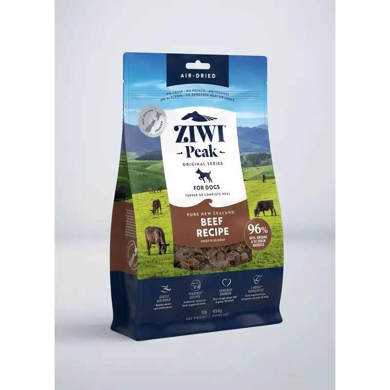 ZIWI DOG FOOD BEEF 454G