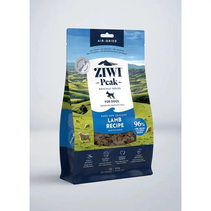 ZIWI DOG FOOD LAMB 454G