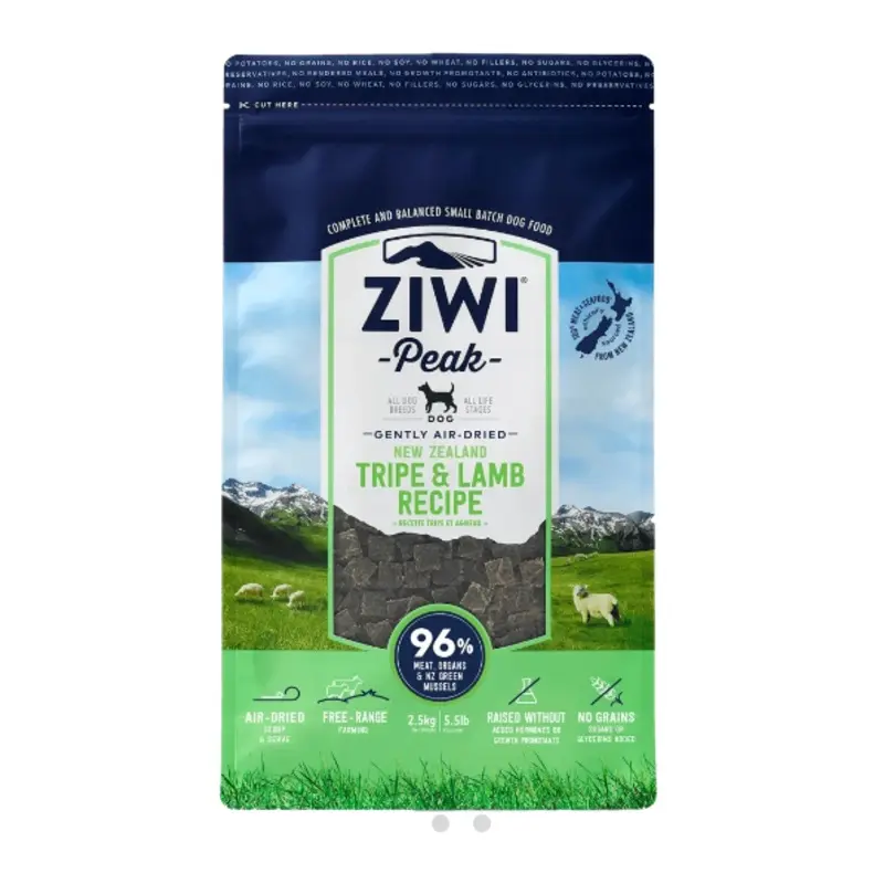 ZIWI DOG FOOD TRIPE & LAMB 454G
