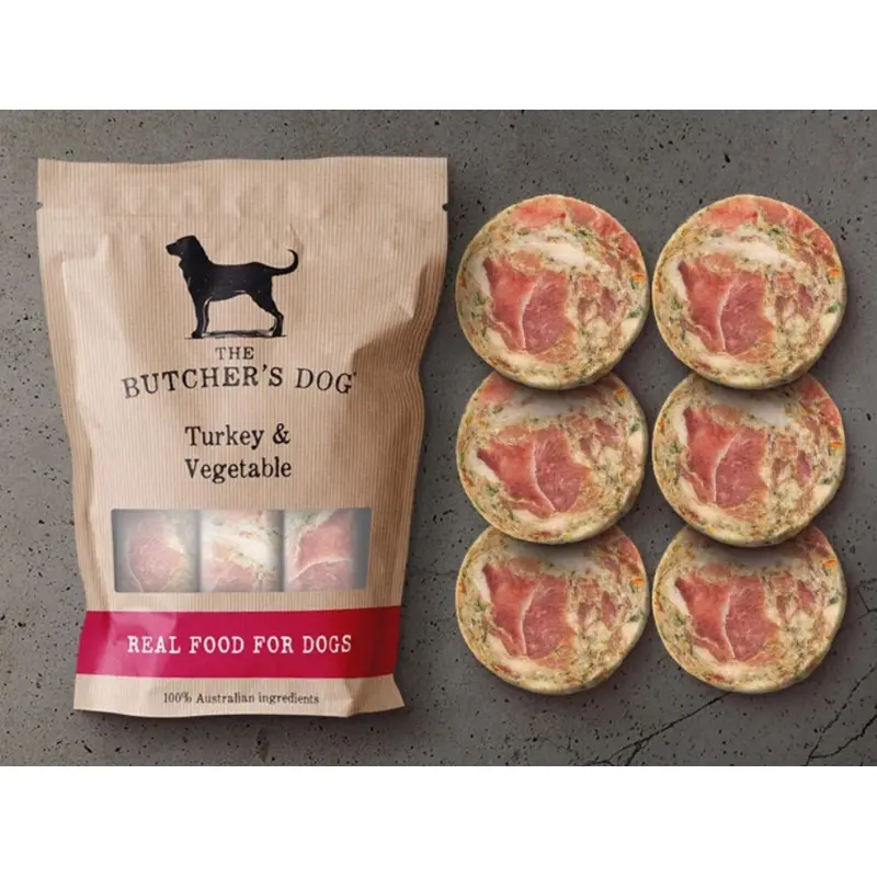 THE BUTCHER'S DOG TURKEY & VEG 1.5KG