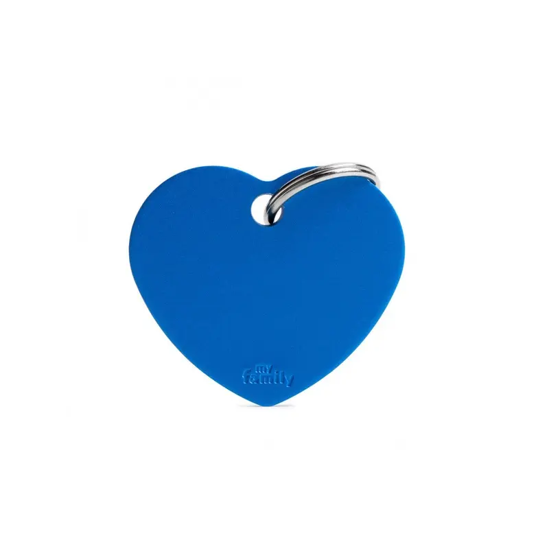 MY FAMILY BASIC HEART LGE BLUE