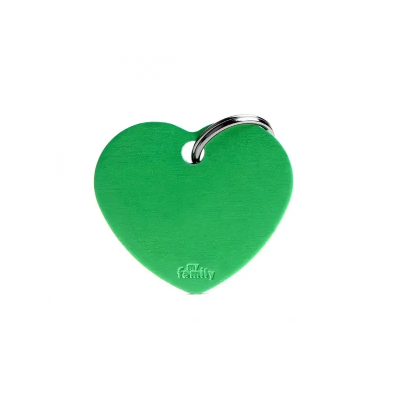 MY FAMILY BASIC HEART LGE LIME
