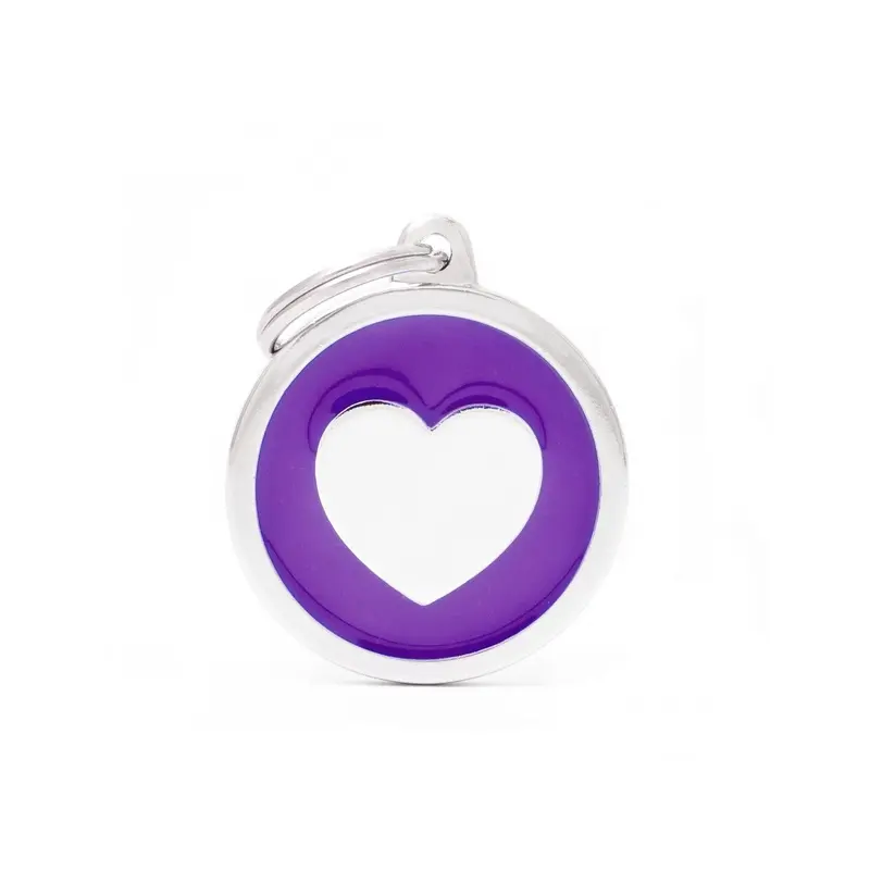 MY FAMILY CLASSIC HEART PURPLE