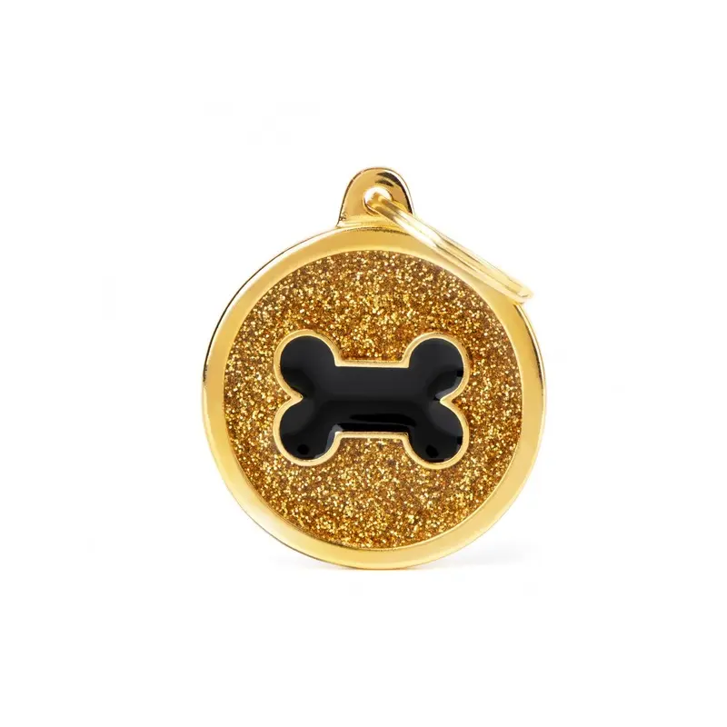 MY FAMILY SHINE CIRCLE BONE GOLD