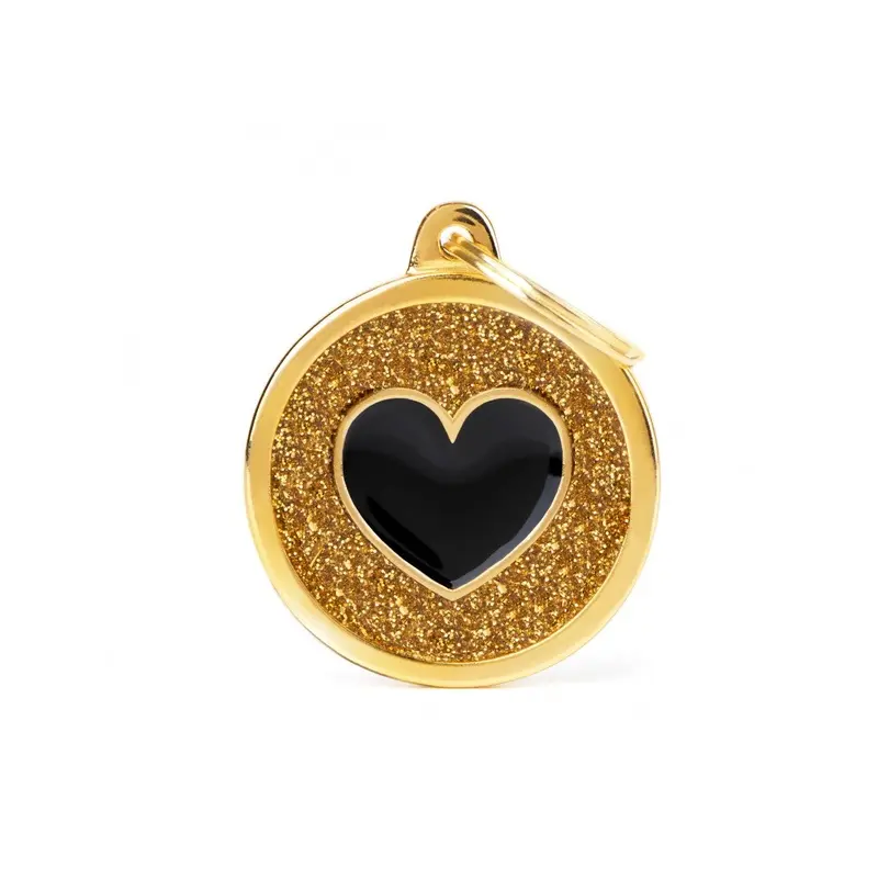 MY FAMILY SHINE CIRCLE HEART GOLD