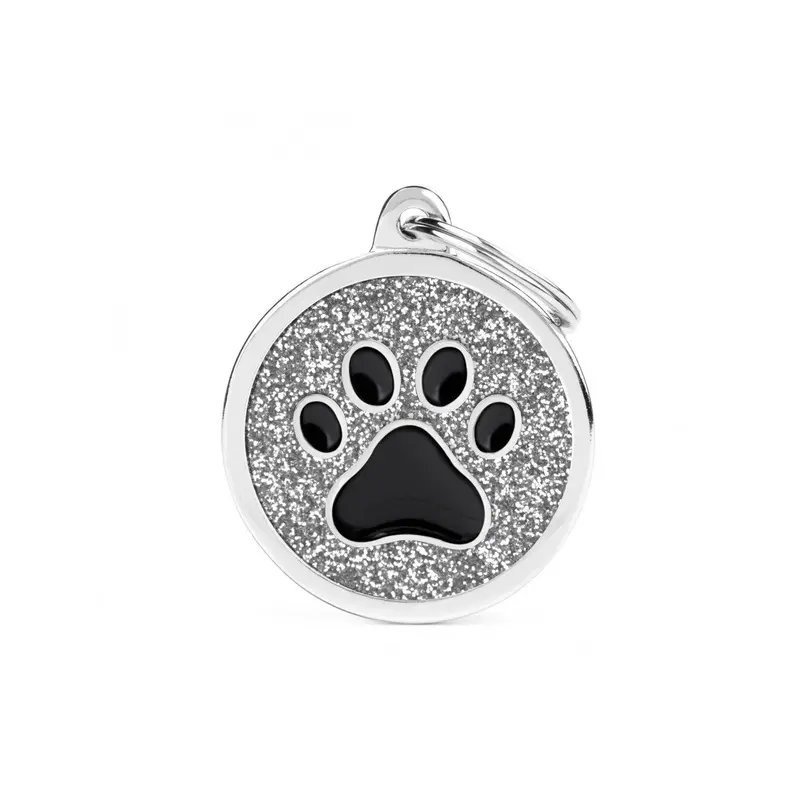 MY FAMILY SHINE CIRCLE PAW GREY
