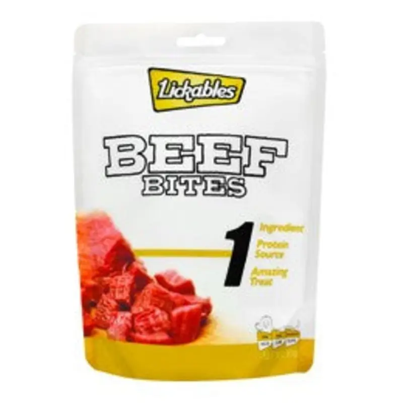 LICKABLES 1 BEEF BITES 100G