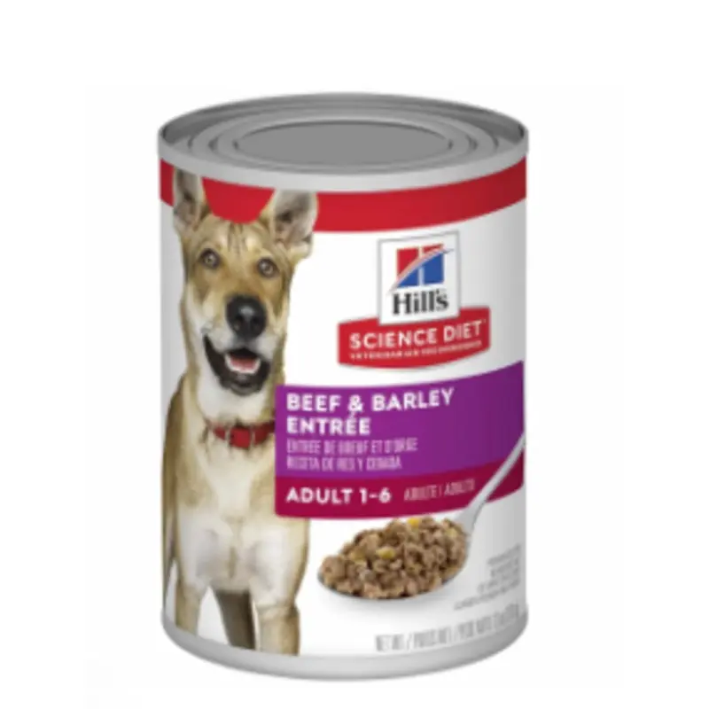 HILL'S SCIENCE DIET BEEF & BARLEY ENTREE 370G