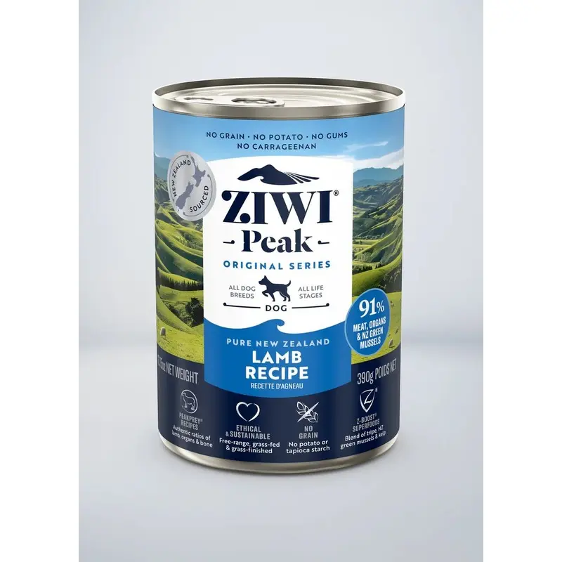 ZIWI WET LAMB CAN 390G