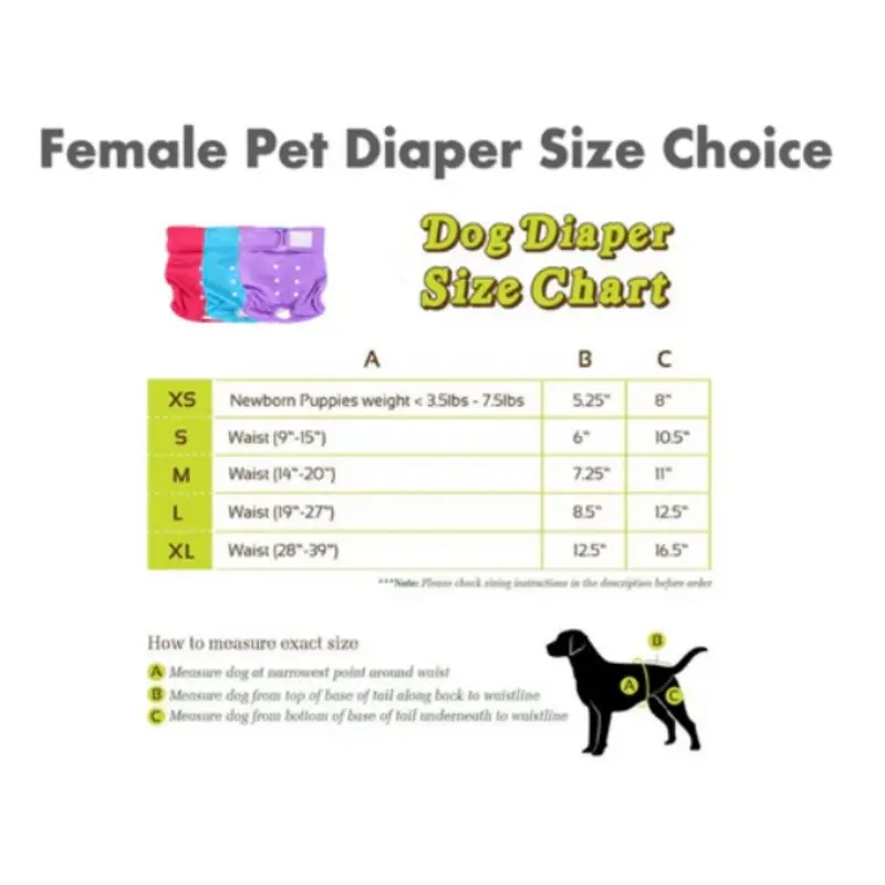 PA DOGGY DIAPER 2PK XSMALL
