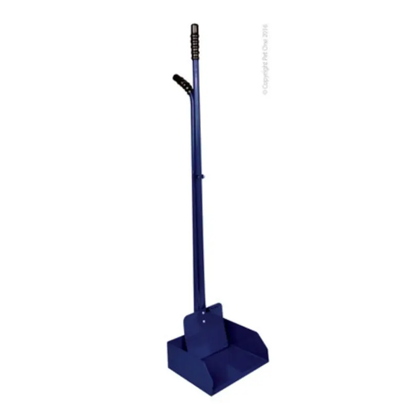 POOPER SCOOPER LARGE METAL 20CMW SCOOP 82CMH HANDLE