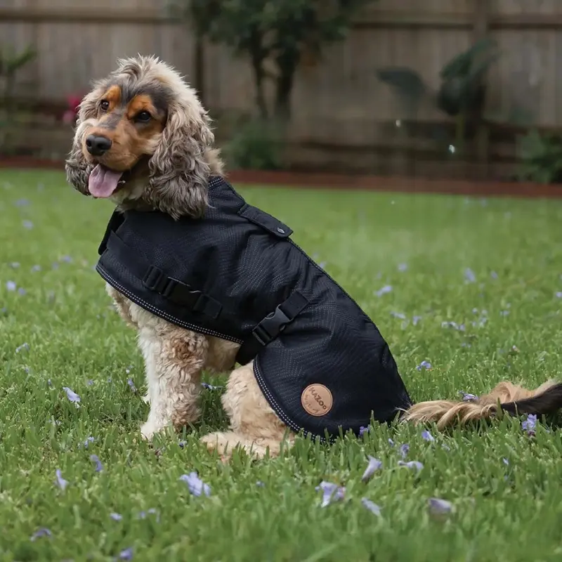KAZOO ADVENTURE COAT WITH HATCH 72CM BLACK