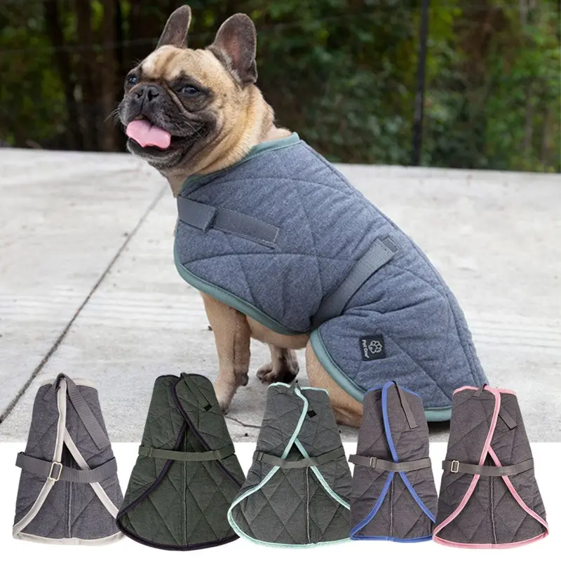 PET ONE DOG COAT NIGHTSLEEPER 45CM GREY PURPLE