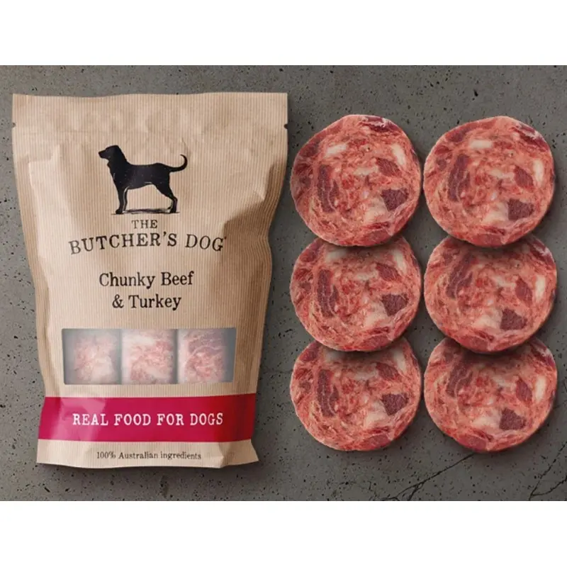 THE BUTCHER'S DOG CHUNKY BEEF & TURKEY 1.5KG