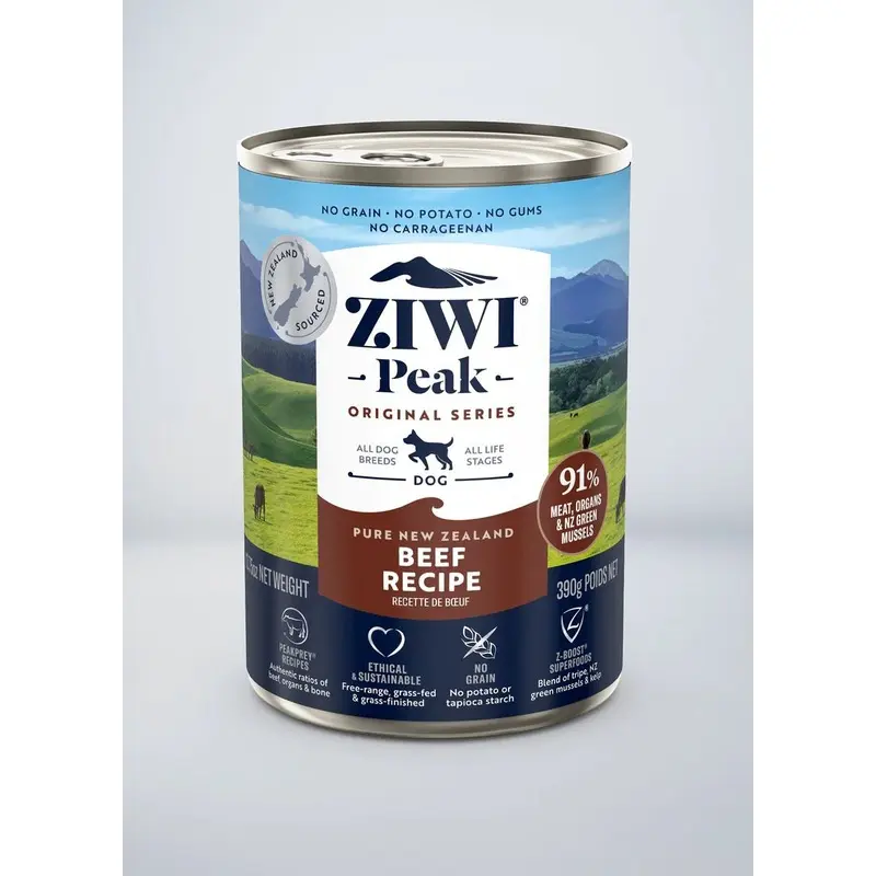 ZIWI WET BEEF CAN 390G