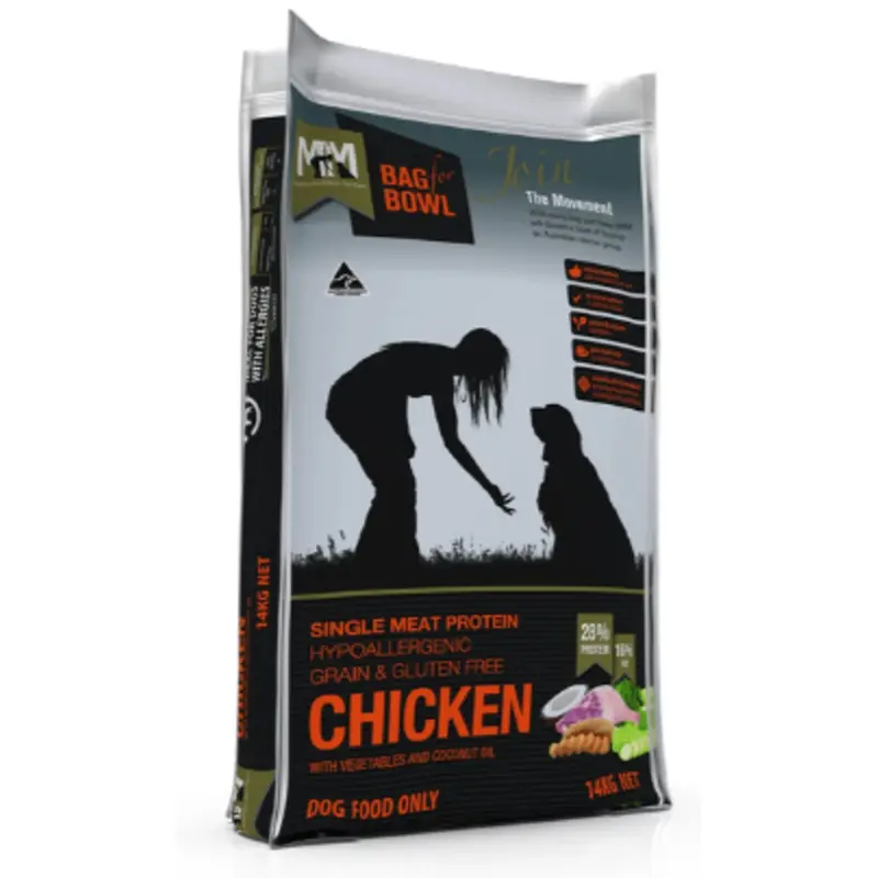 MEALS FOR MUTTS SINGLE PROTEIN CHICKEN 14KG