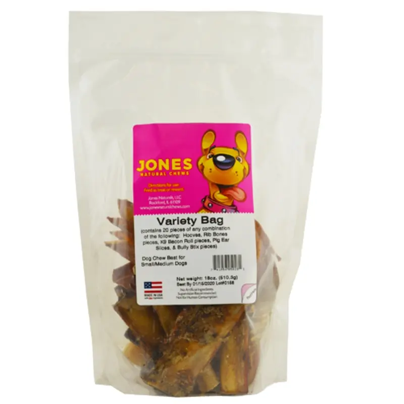 Jones Variety Bag Asst 20pk*