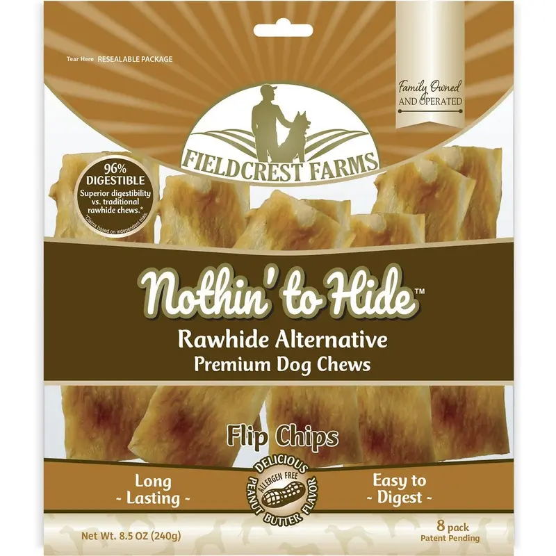 Nothin To Hide Flip Chips Peanut Butter 8 Pack