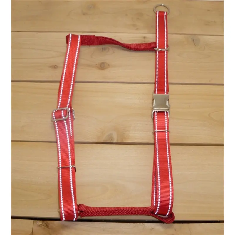 Locatis Reflective No Pull Harness Red