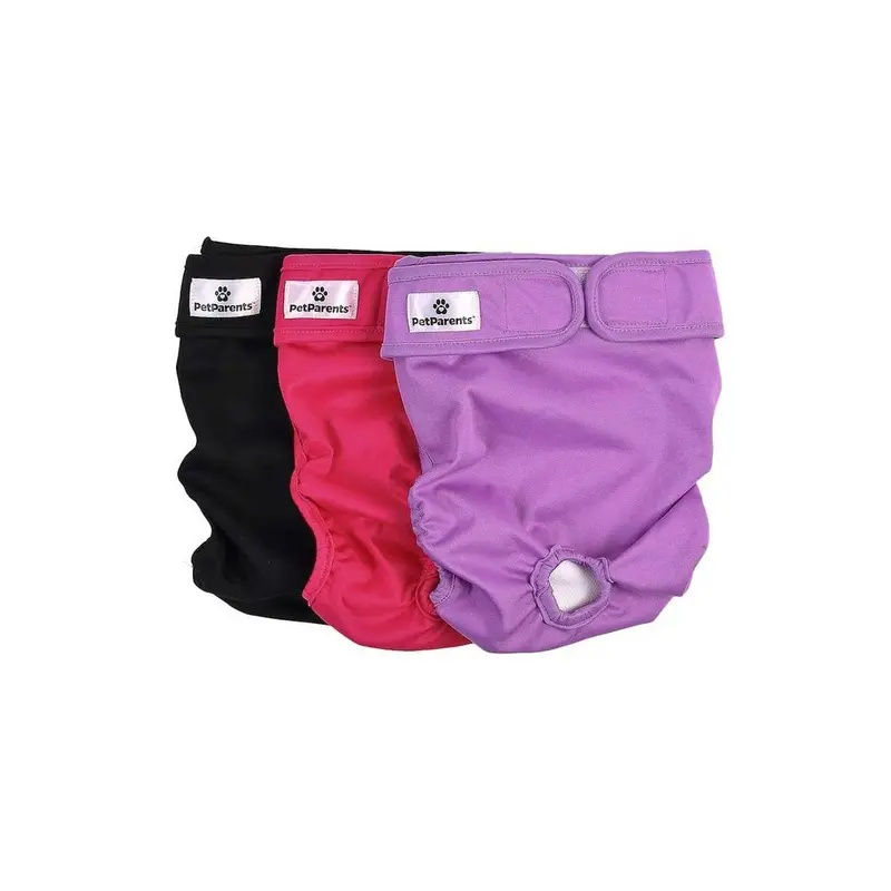 Pet Parents Washable Diaper Princess 3pk