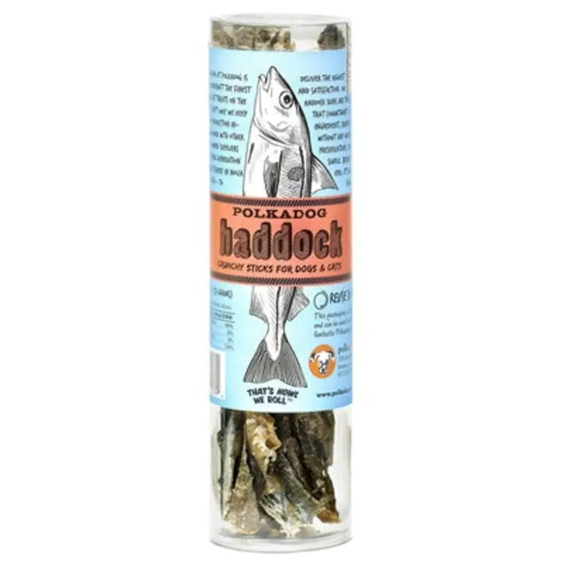 Polka Dog Haddock Tube 2oz