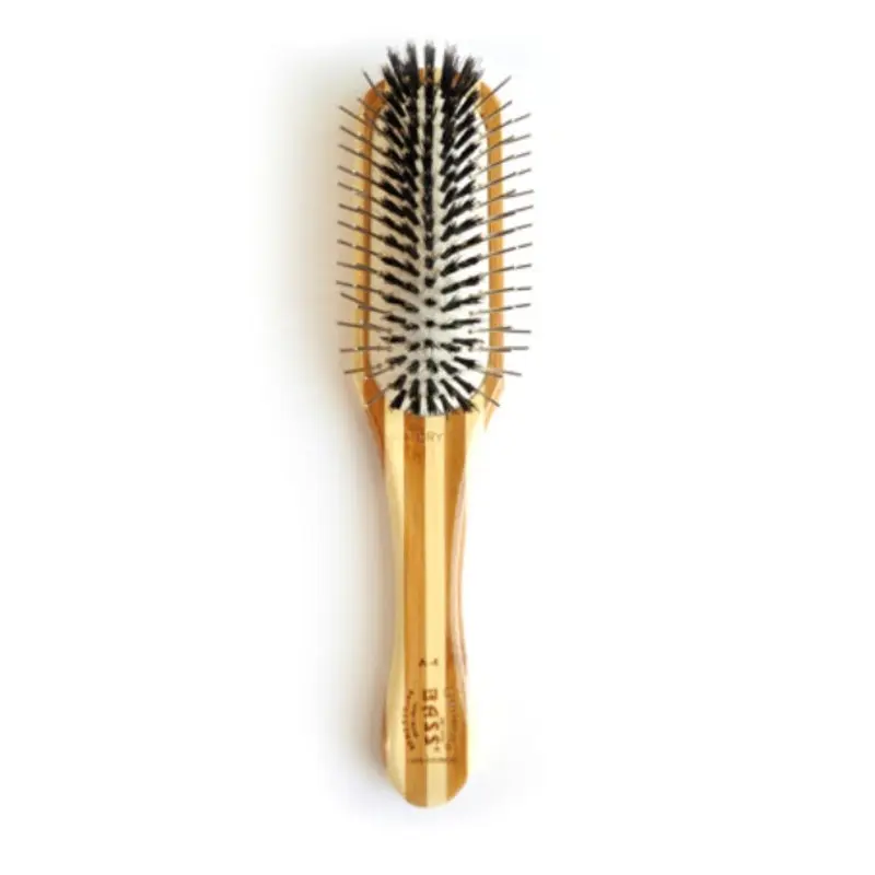 Bass Rectangle Pet Brush Wire/Boar
