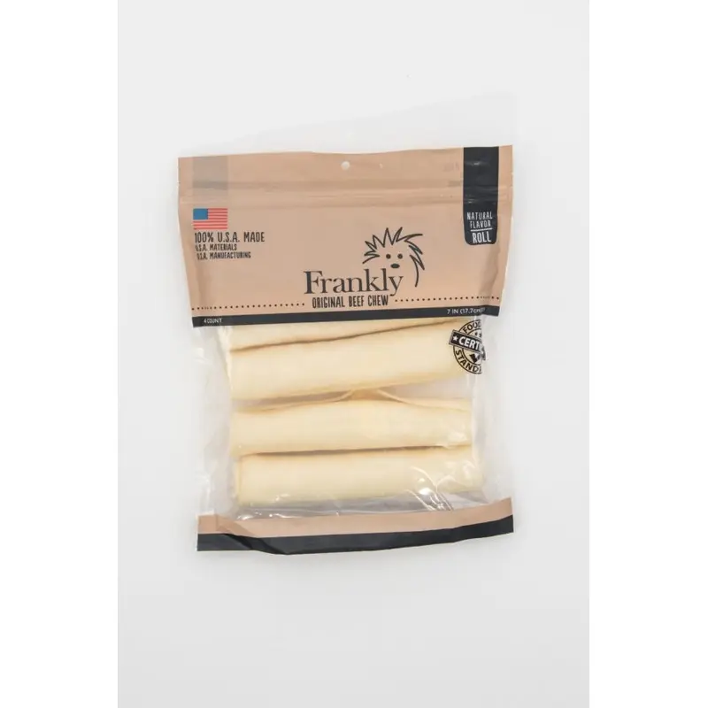 Frankly Wraps Natural 7-8 Inch 4 Pack