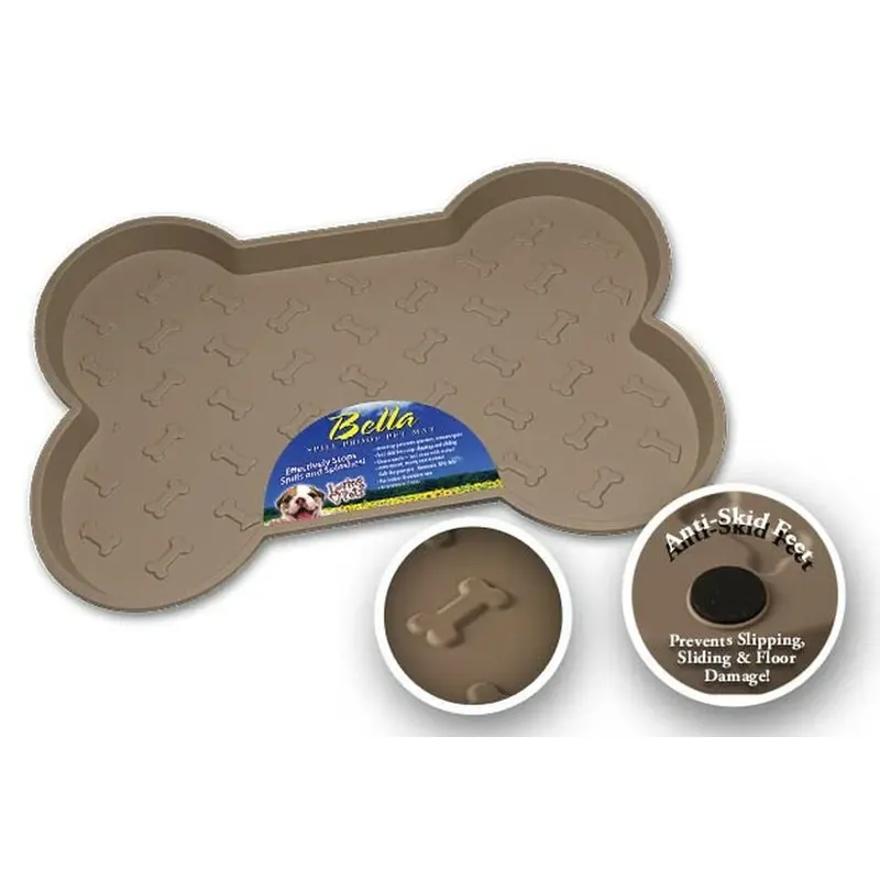Loving Pet Spill Proof Mat Tan