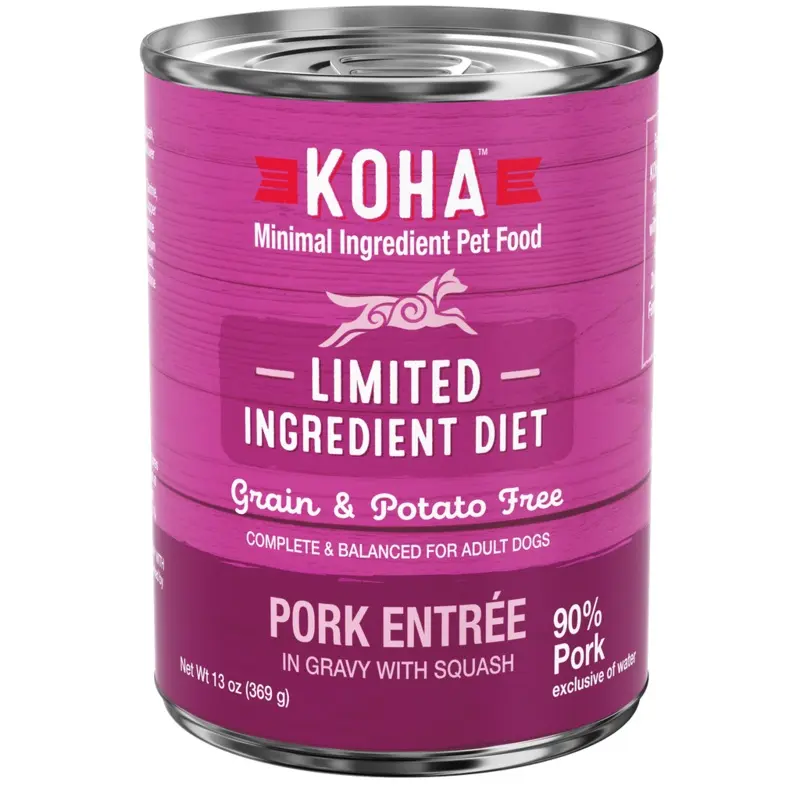 KOHA Dog GF LID 90% Pork 13oz*