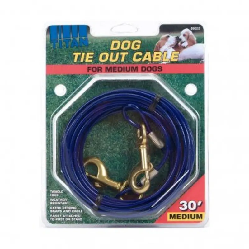 Coastal Titan Tie Out Cable Medium 30ft*