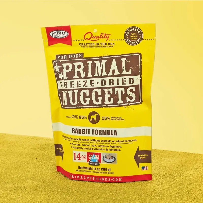 Primal Freeze Dry Rabbit Dog 14oz