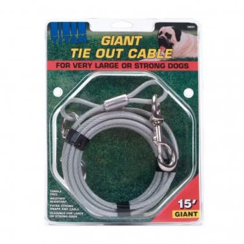 Coastal Titan Giant Tie Out Cable 15ft