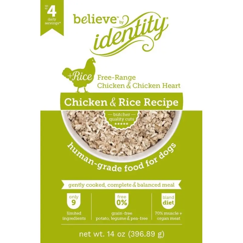 Identity Believe Gently Cooked Bland Diet Chicken & Rice 14oz