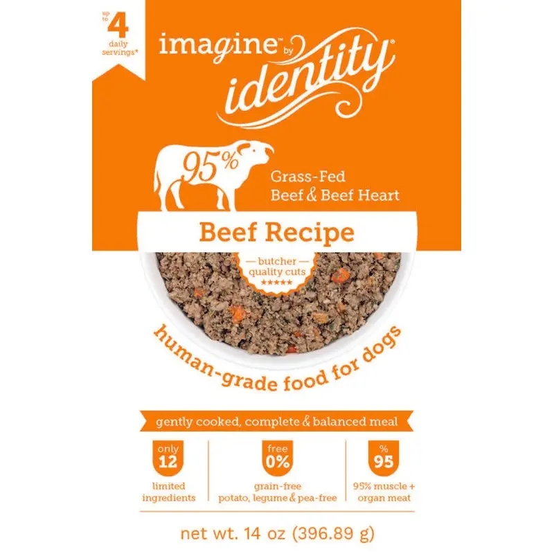 Identity Imagine Gently Cooked 95% Beef Recipe 14oz