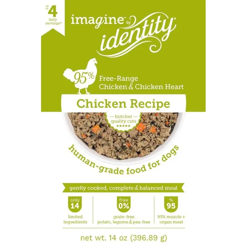 Identity Imagine Gently Cooked 95% Chicken Recipe 14oz