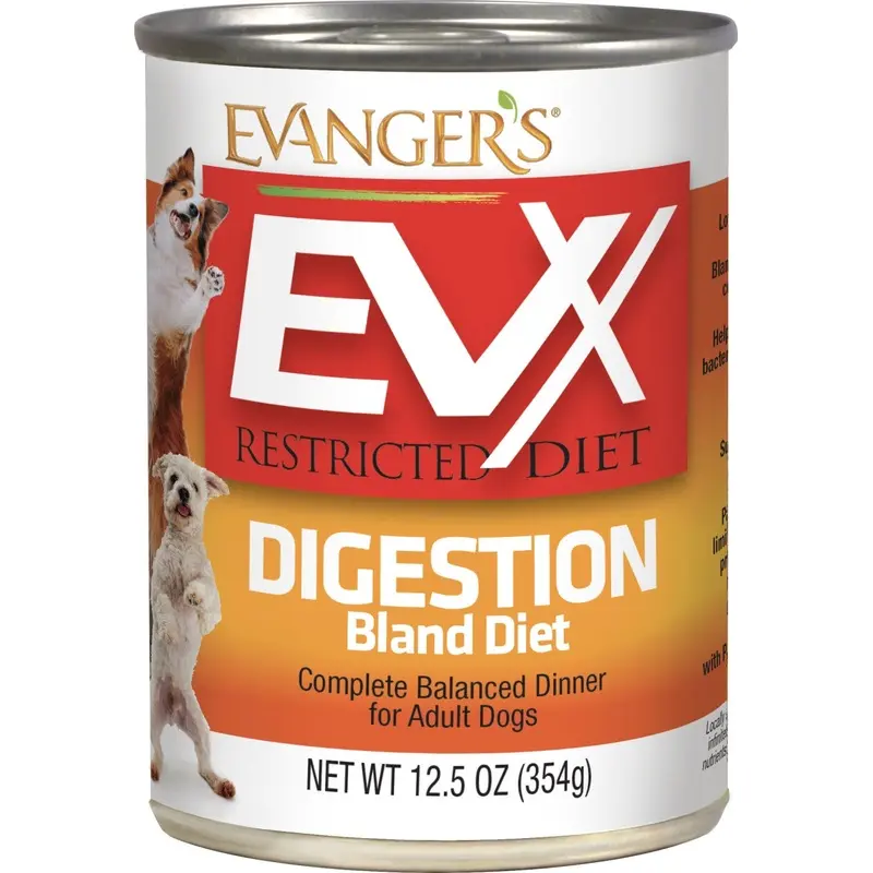 Evanger's EVx Restricted Diet Digestion Bland Diet Wet Food 12.5oz*