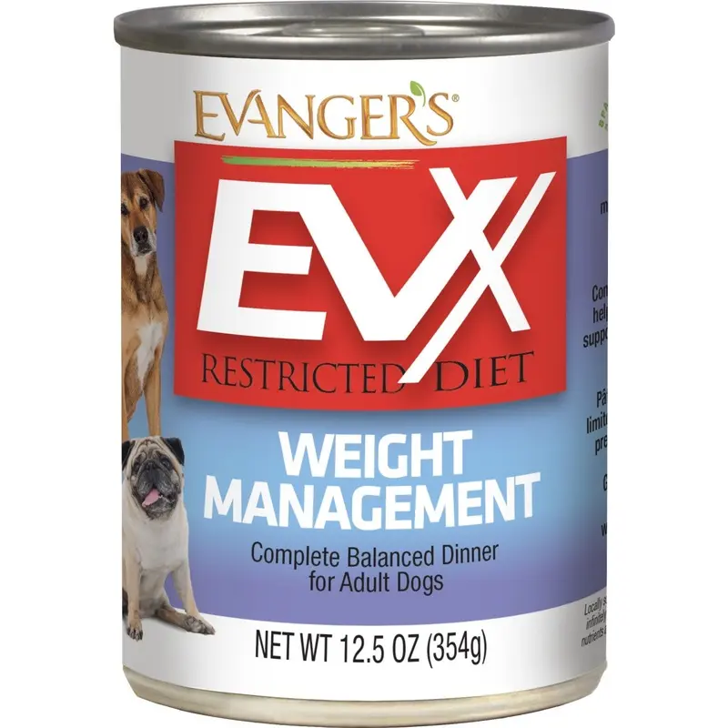 Evanger's EVx Restricted Diet Weight Management Wet Dog Food 12.5oz*