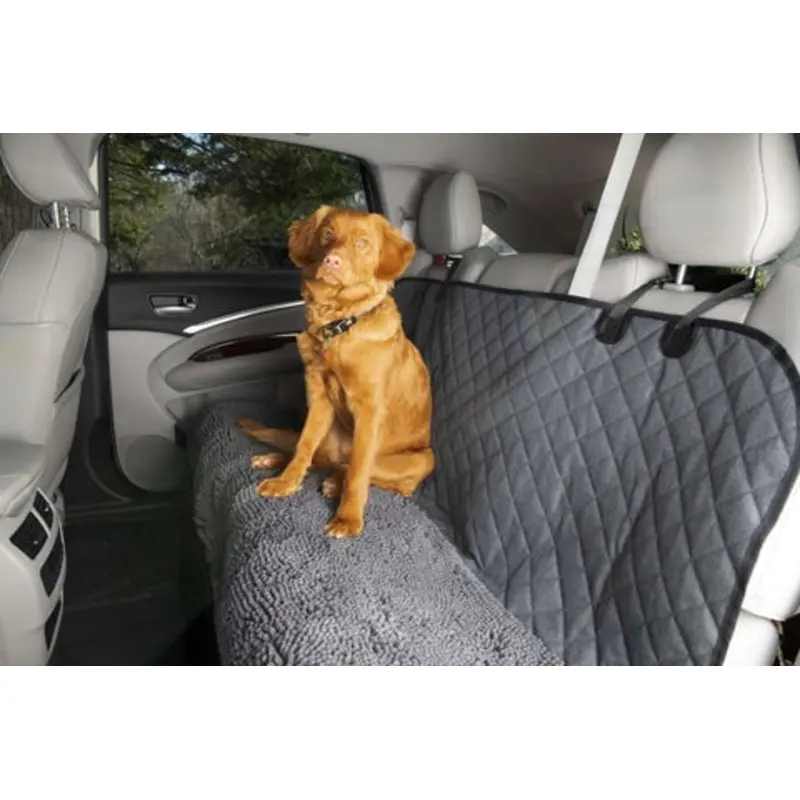 Dirty Dog Car Seat Cover & Hammock Cool Grey