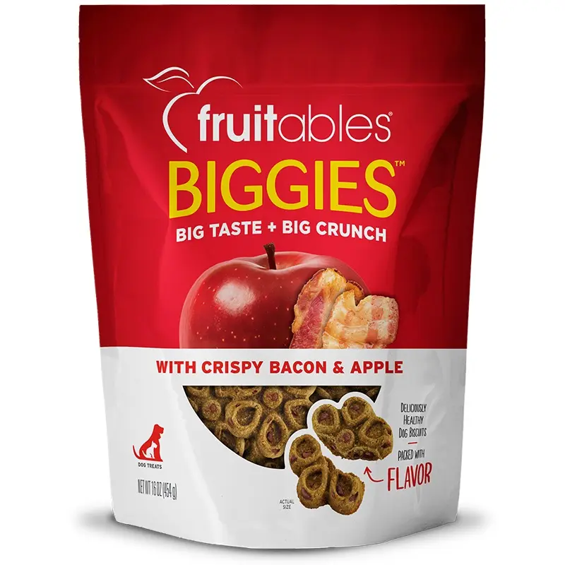 Fruitables Biggies Bacon Apple Treat 16oz