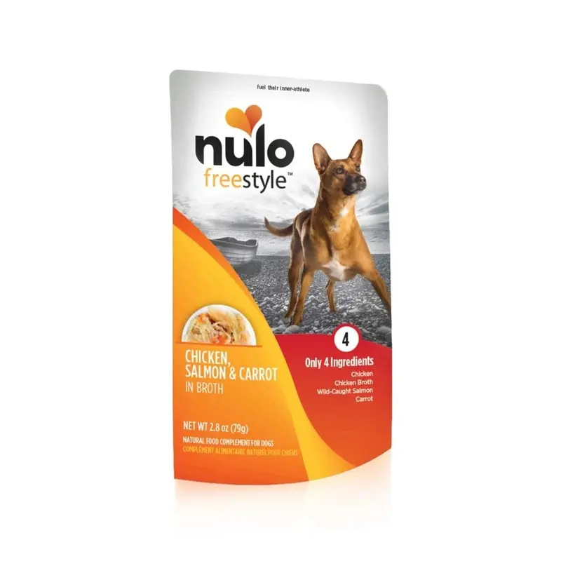 Nulo Dog Chicken Salmon Carrot Pouch 2.8oz