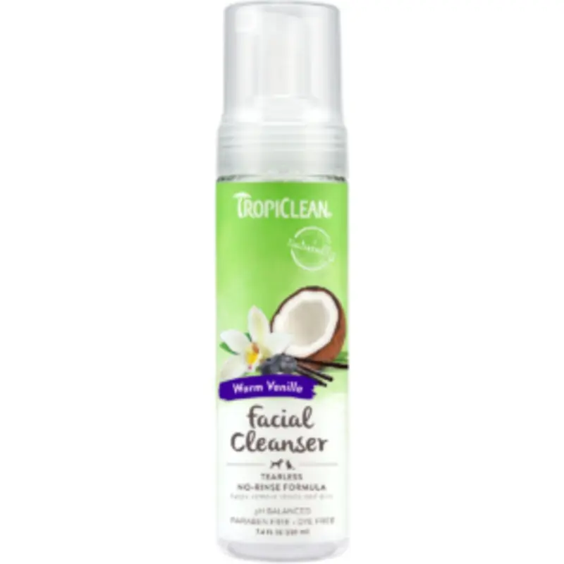 Tropiclean Waterless Face Cleanser 8z