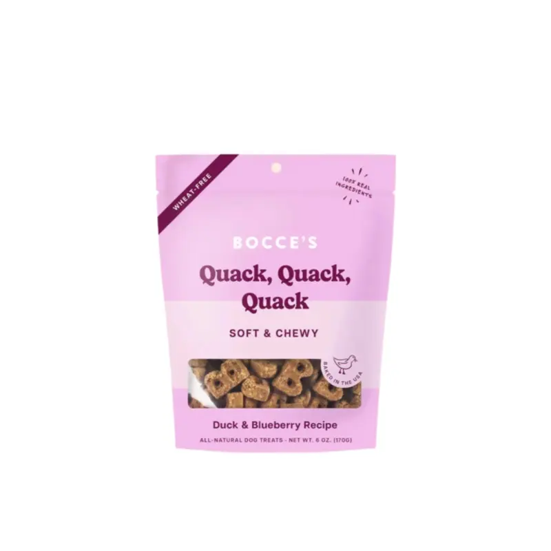 Bocces Soft and Chewy Quack Quack Quack 6oz