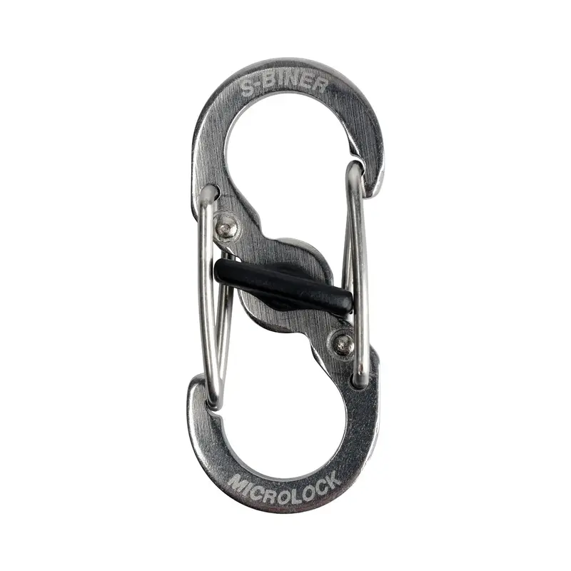 Nite Ize S-Biner Tag Lock Stainless Steel