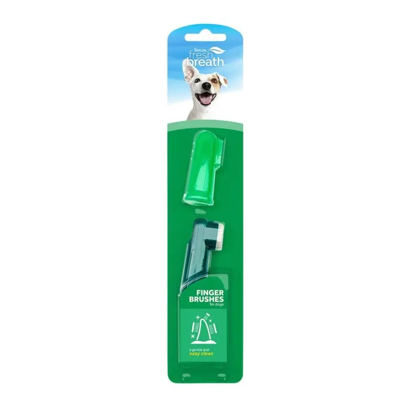 Tropiclean 2pk Finger Brushes