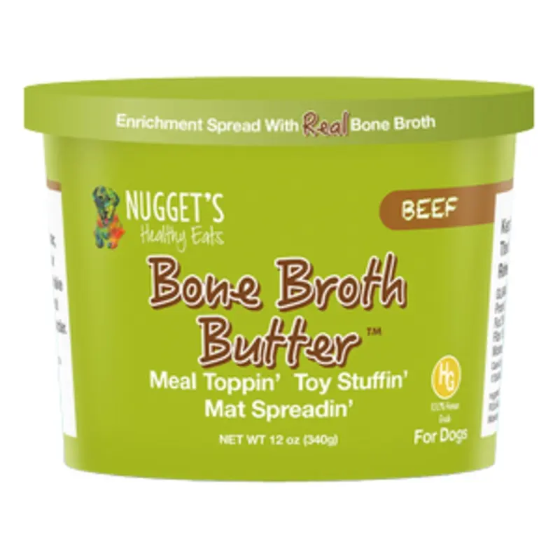 Nugget's Bone Broth Butter Beef 12oz