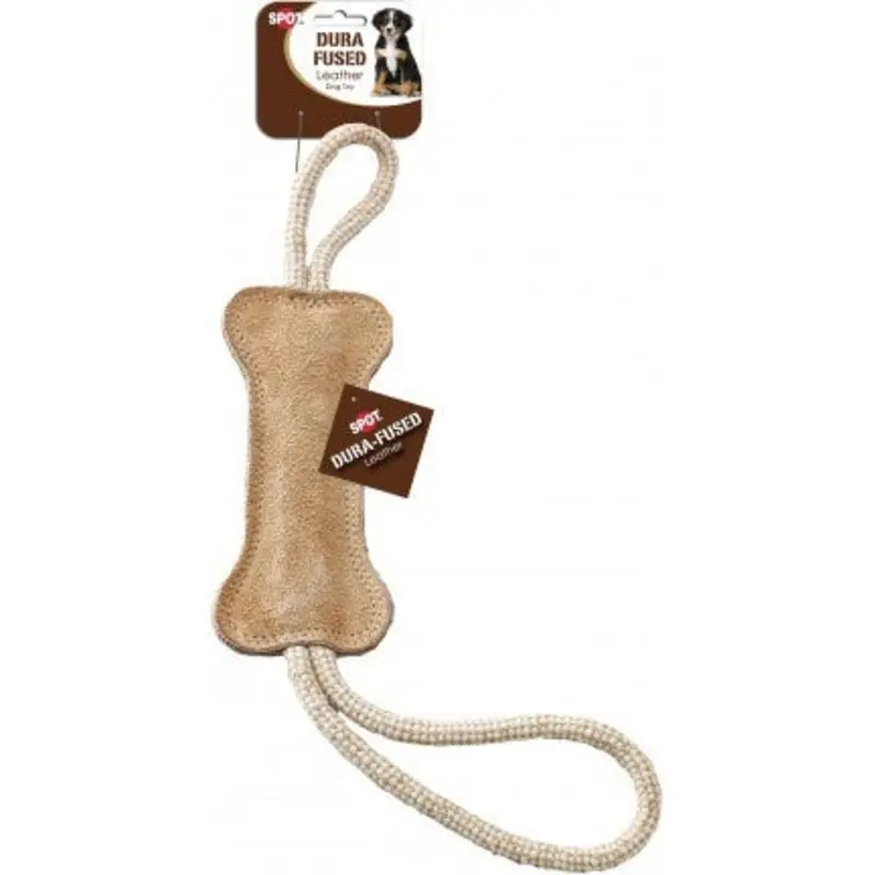 Spot Dura-Fuse Leather Bone Tug*