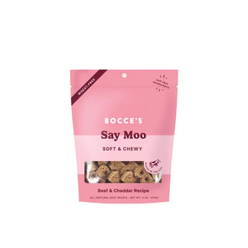 Bocces Soft and Chewy Say Moo 6oz